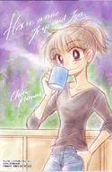 Cartão de ilustração Kisa "Comics Are You Going Away, Let's Tea?" COMICZIN compra privilégio