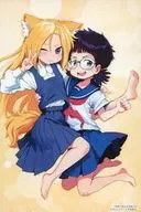 Gosun Kugiko & Wanko IllustraTed Card "Comic Zinn Purchase benefits" "Ghost Stories in the Comics School, Volume 3"