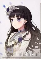 Rinko Shirokane Ver. Original Character Kter Card "CD BANG Dream! Girls' Band Party! Roselia 13th Single THORN OF ROSE Rinko Shirokane Ver." First production limited edition enclosed special bonus