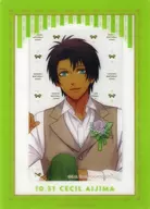 Cecil Aijima "Uta no Prince-sama" Customized Visual Card Collection SHINING BIRTHDAY SONG CD Ver. "Broccoli Girls Shop 2023 Spring in MARUI Goods