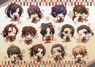 Collective drawing Oroshi Chibi Character Bromide "Switch Soft Hakuoki Shinkai Manyo-no-sho" Stellaworth Mail Order Limited Early Reservation Special