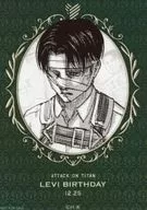 リヴァイ・アッカーマン(包帯) バースデーブロマイド 「進撃の巨人 Levi Birthday2022」 対象商品購入特典