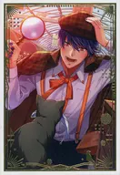 "Obey Me! Art Collect Card" by Leviathan (Detective Assistant Levi Active / Before Blooming)