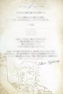 Elliot=NIGHT RAY OZ的書信插畫卡對象商品購入特典