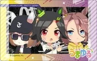 Yukinobigin & ウイニングチケッ & Narita Taishin "Uma Musume Pretty Derby Umuru Clear Card"