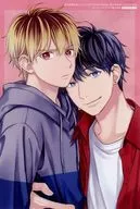 柚谷 Sunny Illustration Limited Double-sided Illustration Card (Single-sided Drawing Comic) "Commix Watashi no Seishun Ogo!" Manga King / Horin Love Books Purchase benefits