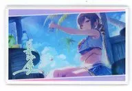 Saki Shiraishi Visual Acrylic Card "DMM Scratch! IDOLY PRIDE Summer" D-3 Prize