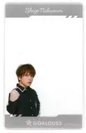 Sōgo Nakamura Goras Acrylic Photo Card A GOALOUS5 3 Year Anniversary Goods