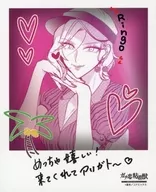 Ringo (Kurokane-Ringo) instant photo style card "Gatchi Love Sticky Beast ~ I wanted to become the girlfriend of an internet distributor ~ × Cafe Zeno of Elea & Zeno of Elea Sakaba" Special menu item ordering bonus