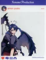 Raven Pattern SNS Clear Card "DMM Scratch! Virtual YouTuber Name Halloween" Prêmio D-7
