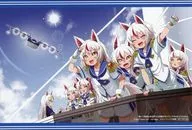 Yui Haga illustration card "Light Novel Belly Peco Fortress is a Different World, I want to make a big battleship" World of sandbox volume 2 "Melon Books Purchase benefits