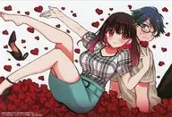 Kiyota 玲史 & Aika Toyokawa Special Illustration Card "Comic Absolutely Unsewed Man vs. Absolutely Unsewed Woman Vol 1" Toranoana / Melon Books / Animate / Purchase benefits