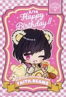 Face BEAMS (different expression ver.) birthday card "E Rios Rising Heroes x Marion Crepe" collaboration crepe Purchase benefits