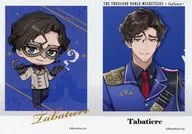 Tabatiere Mini Photo Card 2-Pack Set "Character Fuku KUJI ONLINE apicolle× The Thousand Musketeers R vol. 2" D-8 Prize