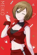 MEIKO profile card "プロジェクトセカイ Colorful Stage! feat. Hatsune Miku 2023 Winter Fair" Animate goods Purchase benefits