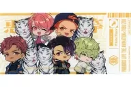 "Paradox Live THE ANIMATION× Tobu Dobutsu Koen" Ticket Type Clear-Card