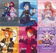 Gathering Gothic Halloween party Set of 6 Bromides "Spreading Sky! Precure" Limited to Pretty Store