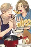 Ayumu Mitsuya & Tomoya Ishida limited illustration card "Comic Mitsuya Sensei's Planned Feeding. Volume 1" Horin-love books Horin-love books 2 volumes simultaneously Purchase benefits