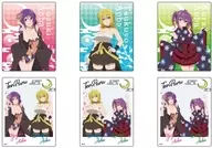 6-Type Set "Tenpuru Acrylic Card 01. Japanese Rock Ver. (Drawing Illustration)"