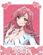 Ha Hanazono 々里 "100 mulheres que amam muito o cartão acrílico, 01. ilustração oficial"