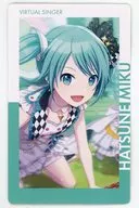 Hatsune Miku (Karuta world's top idol? / before special training / normal) "プロジェクトセカイ Colorful Stage! feat. Hatsune Miku ePick card series vol. 8 a"