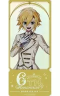 Uzuki Co Ticket-Style Card "Virtual YouTuber Niji-Sanji 6th Anniversary Goods shop in Purchase benefits" Eligible Products "Harajuku