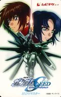 [Single Item / Not Used] Kira Yamato & Aslan Zara Mubicike Card Nationwide Common Advance Ticket 1200 yen "MOBILE SUIT GUNDAM SEED Special Edition HD Remaster"