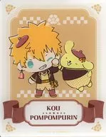 Kou Minamoto x Pom Pom Purin "Toilet-Bound Hanako-kun x Sanrio Character Connectors POP SHOP in CORNER Acrylic Card (Character Frame Card)"