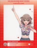 芹沢あさひ 「アイドルマスター シャイニーカラーズ×よみうりランド SNS風クリアスナップ A tropical style」