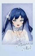 Sun Dong-young (vestido / fundo azul) "Virtual YouTuber : Random Cheki Style Card" Ranunculus 2 nd Anniversary Goods