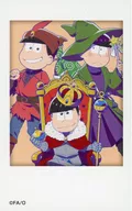 "Osomatsu san POP UP SHOP mini photo card collection tarot ver." by Osomatsu, Karamatsu and Choromatsu