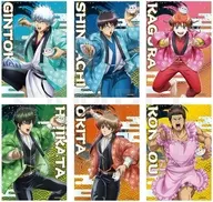 6-Type Set "GINTAMA Trading Hologram Clear Card"