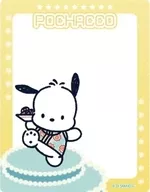 Pochakko "Hakudanbu Acrylic Card 08. Graphic Art Illustration"