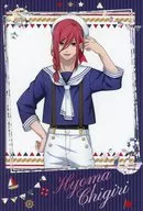 Sengiri Hyoma (Leah / Upper body) "Blue Rock Pop Up Shop Tokyo Anime Center in DNP PLAZA SHIBUYA Art Collect Card"