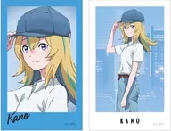 Kanon Yamanouchi shigaji fashion ver. instant camera style illustration card 2-pack set drawn by [POPUP SHOP in TOWER RECORDS]