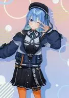 Hoshigai Suisei (everyday clothes style idol costume / Kneeshot) original card "Virtual YouTuber Hololive × House Foods × Ito-Yokado Hoshigai's Spicy Tomato Curry" Purchase benefits