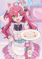 Michiko Sakura (Nekomimi Maid) original card "Virtual Youkyr Hololive × House Foods × Ito-Yokado Sakuraya's thick stew" Purchase benefits