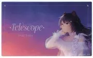 Inuitoko Business Card-style clear card "CD-Virtual YouTuber Nijisanji Inuitoko 1st mini Album Telescope" Nijisanji official store Purchase benefits