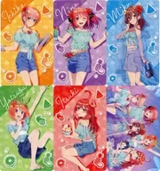 共6种SET(闪光)原创角色卡对象商品购入特典