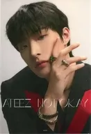 Mingui (ATEEZ) clear sheet "CD NOT OKAY" Rakuten Books Purchase benefits