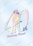 40th anniversary logo "Magical Angel Creamy Mami 40th Anniversary Trading Acrylic Card"