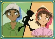 Heiji Hattori e Kazuha Toyama "Caso Encerrado Land x Diversity tóquio Plaza TD Card (TV Animation Open Ver.)"