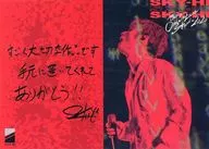 SKY-HI (Mitsuhiro Hidaka) artist card "Blu-ray/DVD This is ONLINE LIVE SHOW in 2020" Purchase benefits