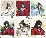 6-Type Set "Tenkan Shifuku x Dimensional Corrugated Sugar Collaboration Cafe Cheki Style Card" China-only