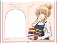 Maki Shiina (Book Store Clerk Ver. / B) "Acrylic Card : The Angel Next Door Made Me a Useless Person 01. Drawing Illustration"