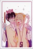 Shigeru Yagiri Illustration Acrylic Card "Comic Nakahara-kun and Miyata Bucho 4 Volume" gross Studio Pay Special Bonus