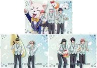 All 3 types set hot stamping card "GINTAMA × Yomiuri Land ～ Yomerun 60th anniversary and GINTAMA 20th anniversary are riding on the ride" stamp rally achievement bonus