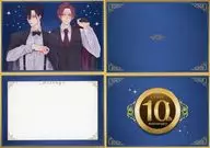 ねこはねこらしくあれ アニバーサリーカード(通常) 「エメラルド 10th Anniversaryフェア in アニメイト」 対象商品購入特典