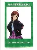 Ritsuko Akizuki "THE IDOLM@STER M @ STER EXPO Official Trading Clear Card 765 MILLIONSTARS ver."