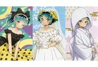 All 3 kinds set Rumchan mini bromide "KUJI Hikido THE RETURN OF LUM URUSEI YATSURA Rum no Wedding! KUJI" bonus campaign prize